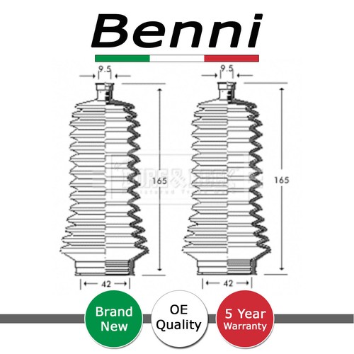 Steering rack boot set - steering,