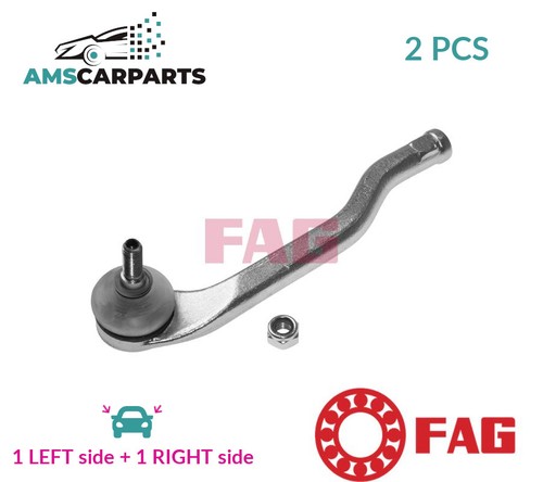Track rod end - track, pair
