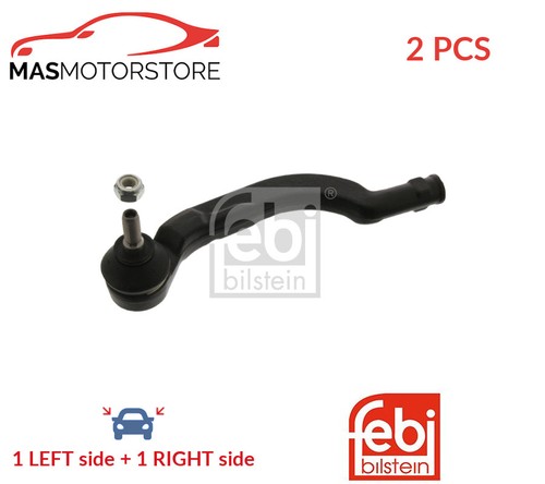 Track rod end rack - track, pair
