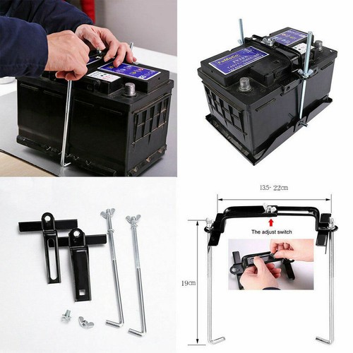 Car storage battery - storage, holder