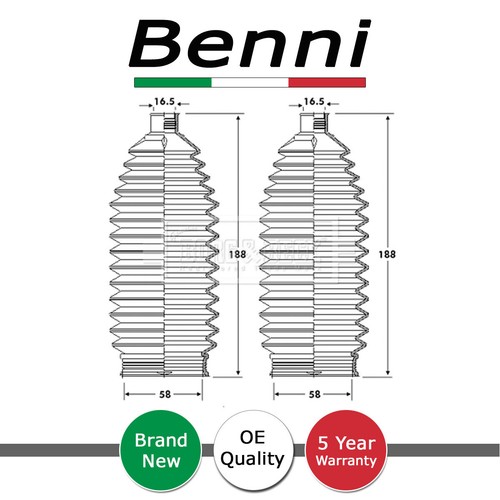 Steering rack boot set - steering,