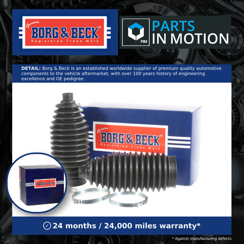 Steering rack boot - boot, fits