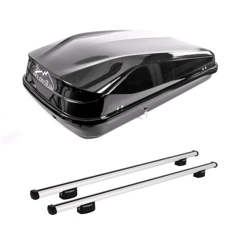 Roof rack and box for - and, renault