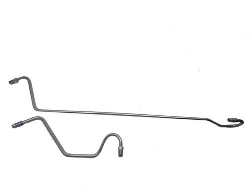 Power steering rack - hard, lines