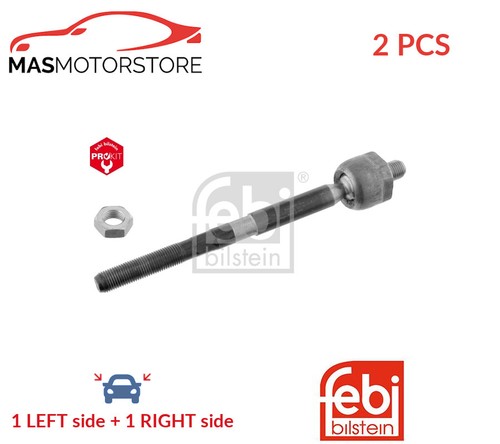 Tie rod axle joint pair - rod, front