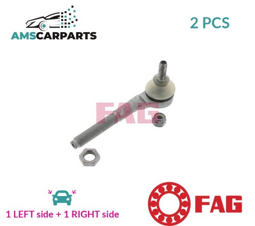 Track rod end rack - end,