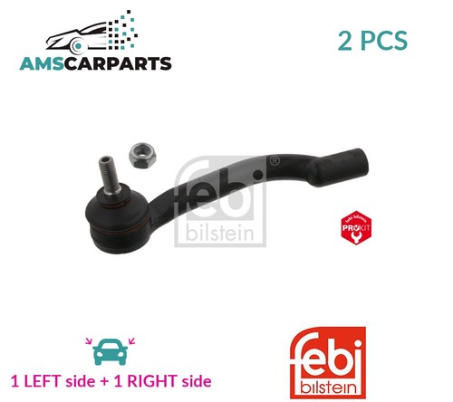 Track rod end - end, pair