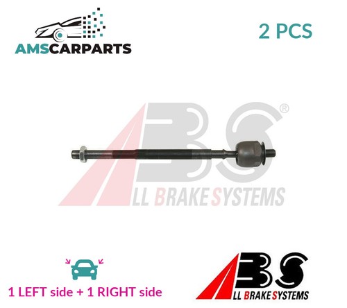 Tie rod axle - rod, pair